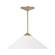 Gatsby One Light Pendant in Matte Brass (65|359111MA)