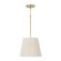 Tara One Light Pendant in Matte Brass (65|357911MA)