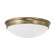 Hansen Three Light Flush Mount in Aged Brass (65|2034AD)