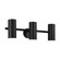 Robbie Three Light Vanity in Matte Black (65|161731MB)