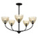 Whitecap Five Light Chandelier in Mottled Cocoa (10|WHP5028MC)