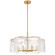 Maisie Six Light Pendant in Brushed Gold (10|MAI2824BRG)