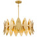 Hayley Six Light Pendant in Gold Leaf (10|HAY2827GFL)
