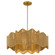 Evander Four Light Pendant in Brushed Gold (10|EVA2824BRG)