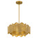 Evander Three Light Pendant in Brushed Gold (10|EVA2818BRG)