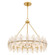 Abigail Six Light Pendant in Brushed Gold (10|ABI2828BRG)