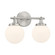 Ortesa Two Light Vanity in Brushed Nickel (7|12012-84)