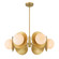 Olenne Six Light Pendant in Legacy Brass (7|10386-732)