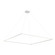 Piazza LED Pendant in White (347|PD88172-WH-UNV-010)