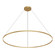 Cerchio LED Pendant in Brushed Gold (347|PD87772-BG-UNV-010)