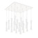 Robson LED Pendant in White (347|MP42502WH-16)