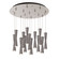 Robson LED Pendant in Brushed Nickel (347|MP42502BN-13)
