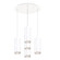 Cameo LED Pendant in White (347|MP401431WH-05)