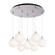 Bolla LED Pendant in Chrome/Opal Glass (347|MP3106CHOP-09)