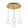 Bolla LED Pendant in Brushed Gold (347|MP3106BG-05)