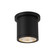 Nordic LED Outdoor Ceiling Mount in Black (347|EC264104-BK)