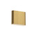 Slate LED Wall Sconce in Brushed Gold (347|AT68006-BG-UNV)