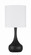 Pallo One Light Table Lamp in Flat Black (46|86226FB-T)