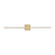 Reiya Square LED Vanity in Hand-Rubbed Antique Brass (182|SLV84827HABCA)