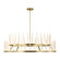 Sagrada LED Chandelier in Hand-Rubbed Antique Brass (182|SLCH81222HABEG)