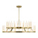 Sagrada LED Chandelier in Hand-Rubbed Antique Brass (182|SLCH81122HABEG)