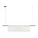 Trace LED Linear Chandelier in Nightshade Black (182|PBLS80827BEG)