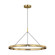 Cloak LED Chandelier in Hand-Rubbed Antique Brass (182|PBCH80427HAB)