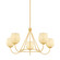 Genevieve One Light Chandelier in Aged Brass (428|H1106805-AGB)