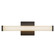 Geri LED Wall Sconce in Black (347|WS18-014-BK)
