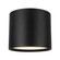 Uma LED Semi-Flush Mount in Black (347|SF0703212BK)