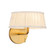 Scout Two Light Bathroom Vanity in Brushed Gold/White Linen (452|WV675208BGWL)