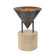Versus One Light Table Lamp in Aged Steel (452|TL341015STA)
