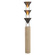 Versus Three Light Floor Lamp in Aged Steel (452|FL341367STA)