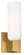 Maroux One Light Bath in Burnished Brass | Burnished Brass (454|LXW1101BBS)
