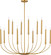 Lois 12 Light Chandelier in Burnished Brass | Burnished Brass (454|EC11812BBS)