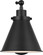 Wellfleet One Light Wall Sconce in Midnight Black | Midnight Black (454|CW1121MBK)