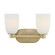 Baldwin Two Light Bathroom Vanity in Noble Brass (51|8-1245-2-127)