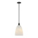 Baldwin One Light Pendant in Matte Black (51|7-1244-1-89)