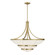 Constantine Four Light Chandelier in Warm Brass (51|1-9152-4-322)