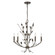 Laska Five Light Chandelier in Enchanted Bronze (51|1-6706-5-334)