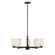 Baldwin Five Light Chandelier in Matte Black (51|1-1246-5-89)