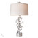 Coral One Light Table Lamp in White (39|402749-SKT-02-86-SF1810)