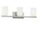 Neblina Three Light Vanity in Brushed Nickel (1|GLV1973BN)