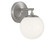 Nube One Light Vanity in Brushed Nickel (1|GLV1831BNE)