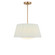 Vilera Three Light Pendant in Satin Brass (1|GLP1873SB)