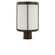 Luning One Light Outdoor Post Lantern in Antique Bronze (1|GLO1741OE-ANBZ)