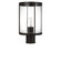 Luning One Light Outdoor Post Lantern in Textured Black (1|GLO1741C-TXB)