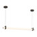 Sorelle LED Linear Chandelier in Dark Bronze (7|2506-860-L)