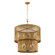 Aven Eight Light Pendant in Sand Coal Black (7|16028-877)