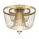 Jezelle LED Flush Mount in Legacy Brass (7|15255-732-L)